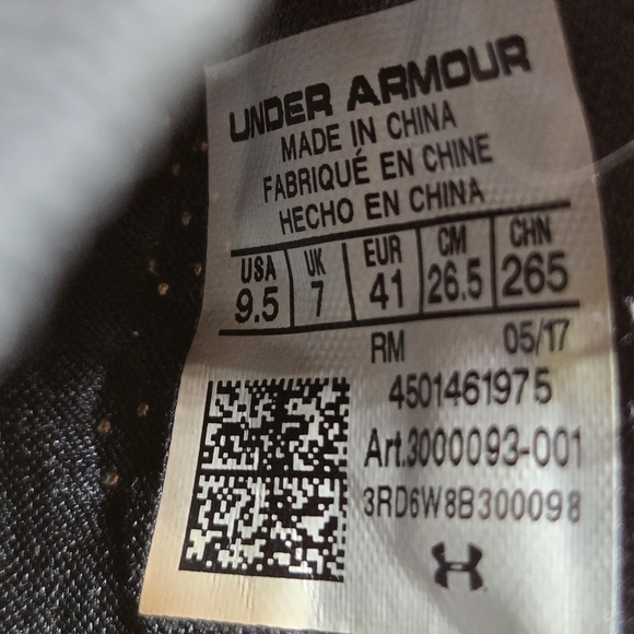 Under Armour HOVR Phantom CT 'Black' Women's Running Shoes Size 9.5 - Picture 8 of 8